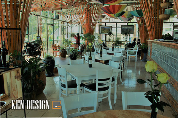 Thiết kế quán cafe đẹp ở Đà Lạt 